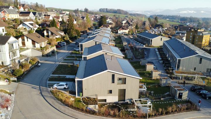 Siedlung Grundfeld, Projekt der Concenti GmbH