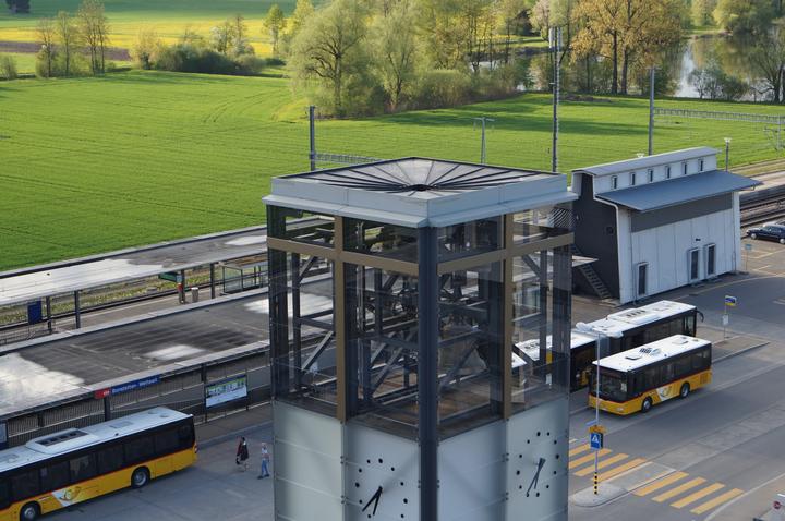 Gloggenturm Bonstetten, Projekt der Concenti GmbH
