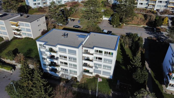 Flachdachsanierung MFH Wettswil, Projekt der Concenti GmbH