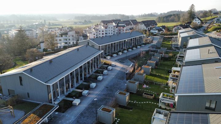 Siedlung Grundfeld, Projekt der Concenti GmbH